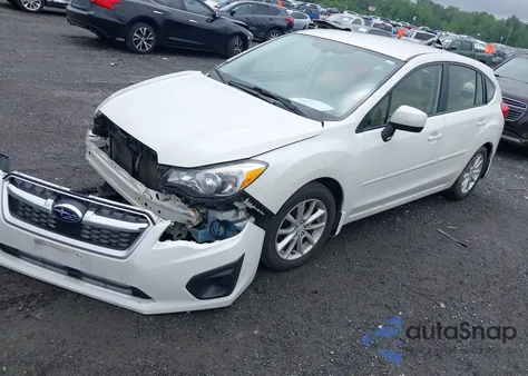 2014 Subaru Impreza 2.0I Premium from USA, damaged, VIN JF1GPAC61E8255397